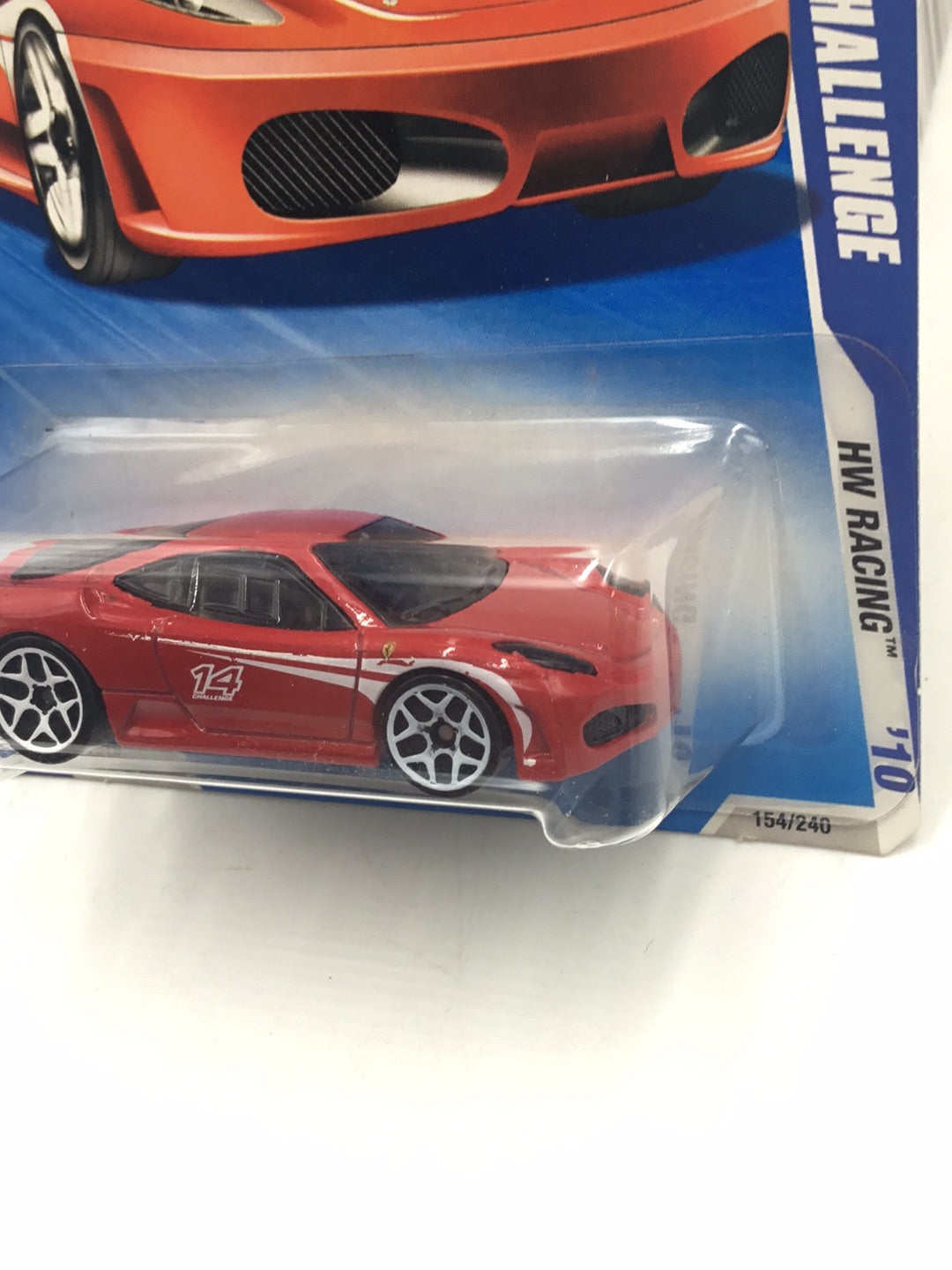 2010 Hot Wheels #154 Ferrari F430 Challenge Red QQ7