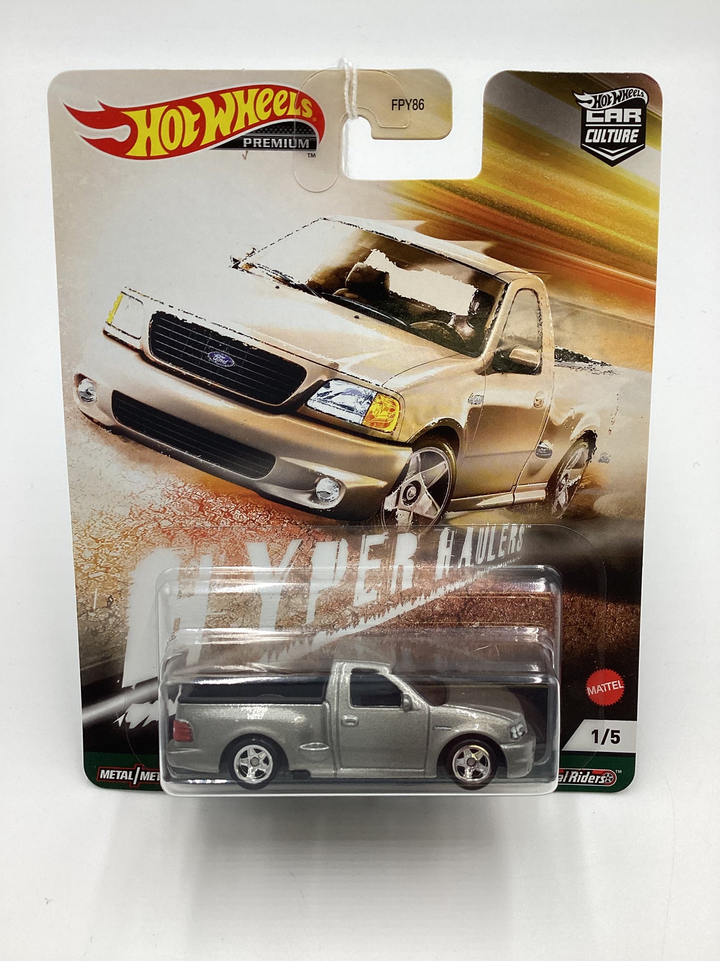 Hot Wheels Hyper Haulers #1 99 Ford F-150 SVT Lightning Silver 246L