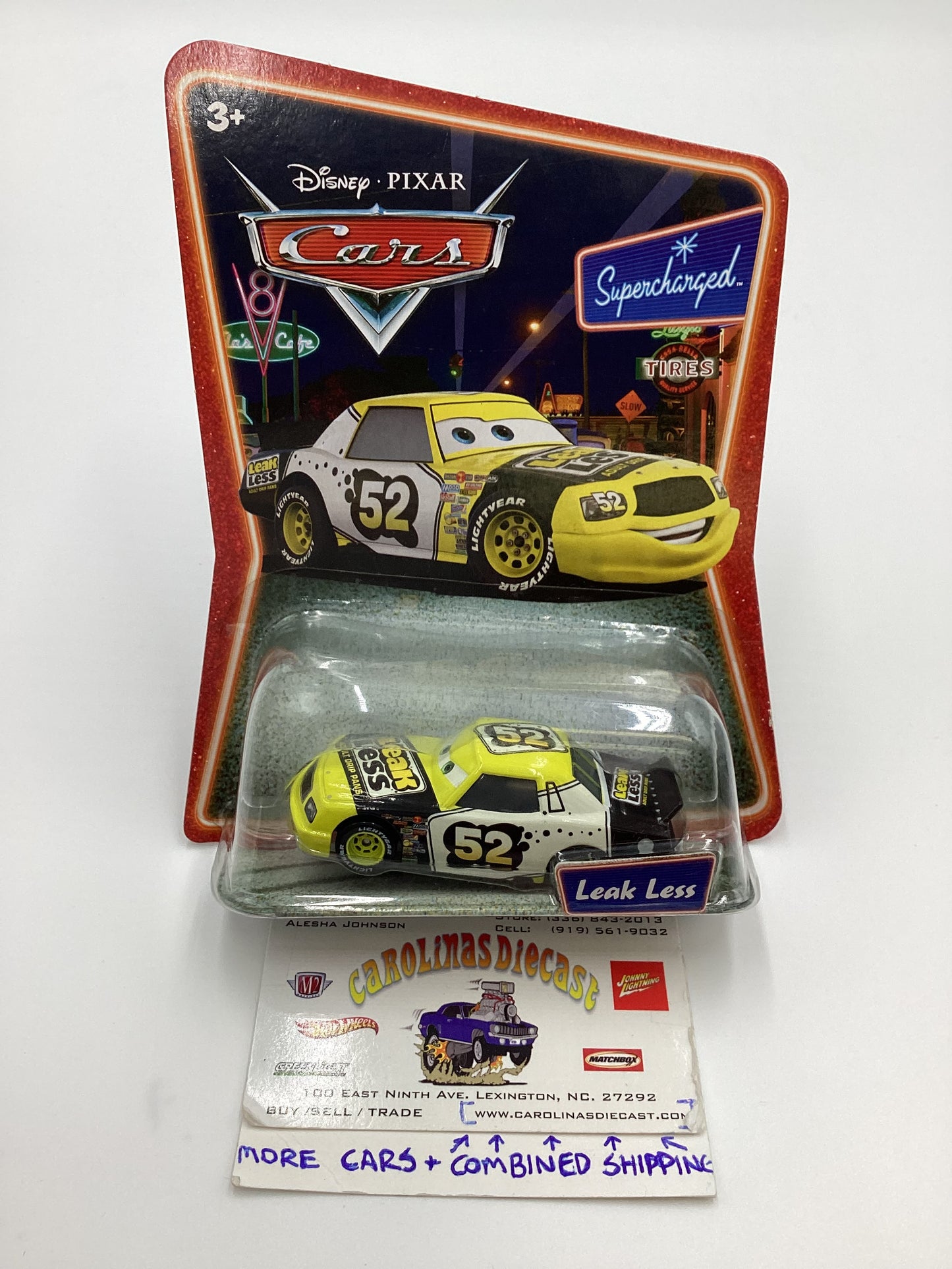 Disney Pixar Cars Supercharged Leak Less Yellow