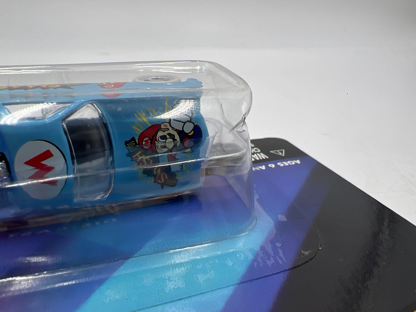Johnny Lightning White Lightning Chase Team Lightning Nintendo Smash Brothers Trouble Maker Blue