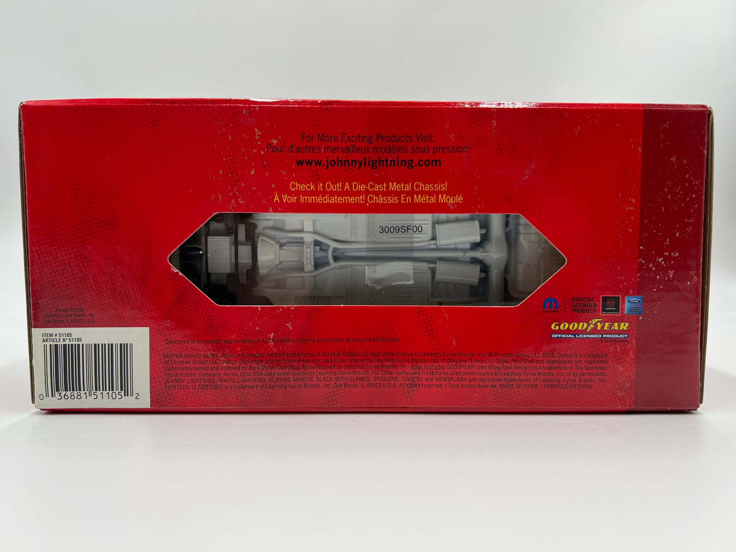 Johnny Lightning 1:24 Scale White Lightning Chase Muscle Cars R39 1965 Ford Mustang Yellow VHTF