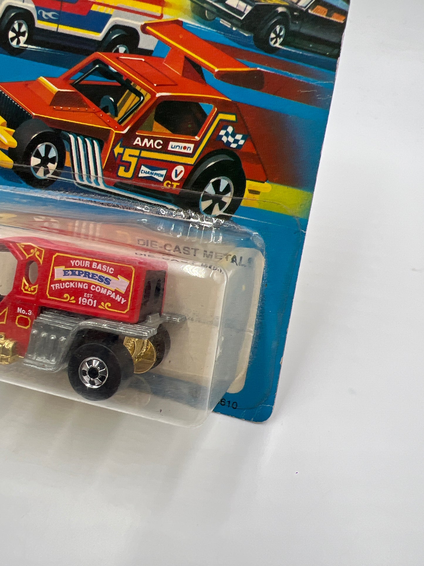 Hot Wheels Original 1979 #9648 T-Totaller Red W/Protector