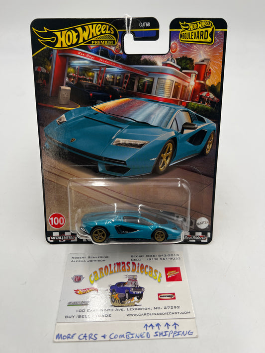 2024 Hot Wheels Boulevard Gold Label #100 Lamborghini Countach LPI 800-4 264C