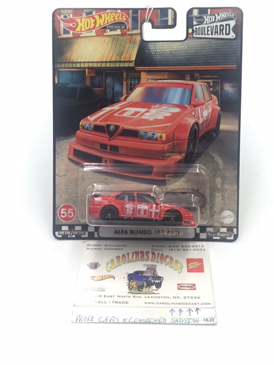 Hot Wheels Boulevard #55 Alfa Romeo 155 V6 Ti D4