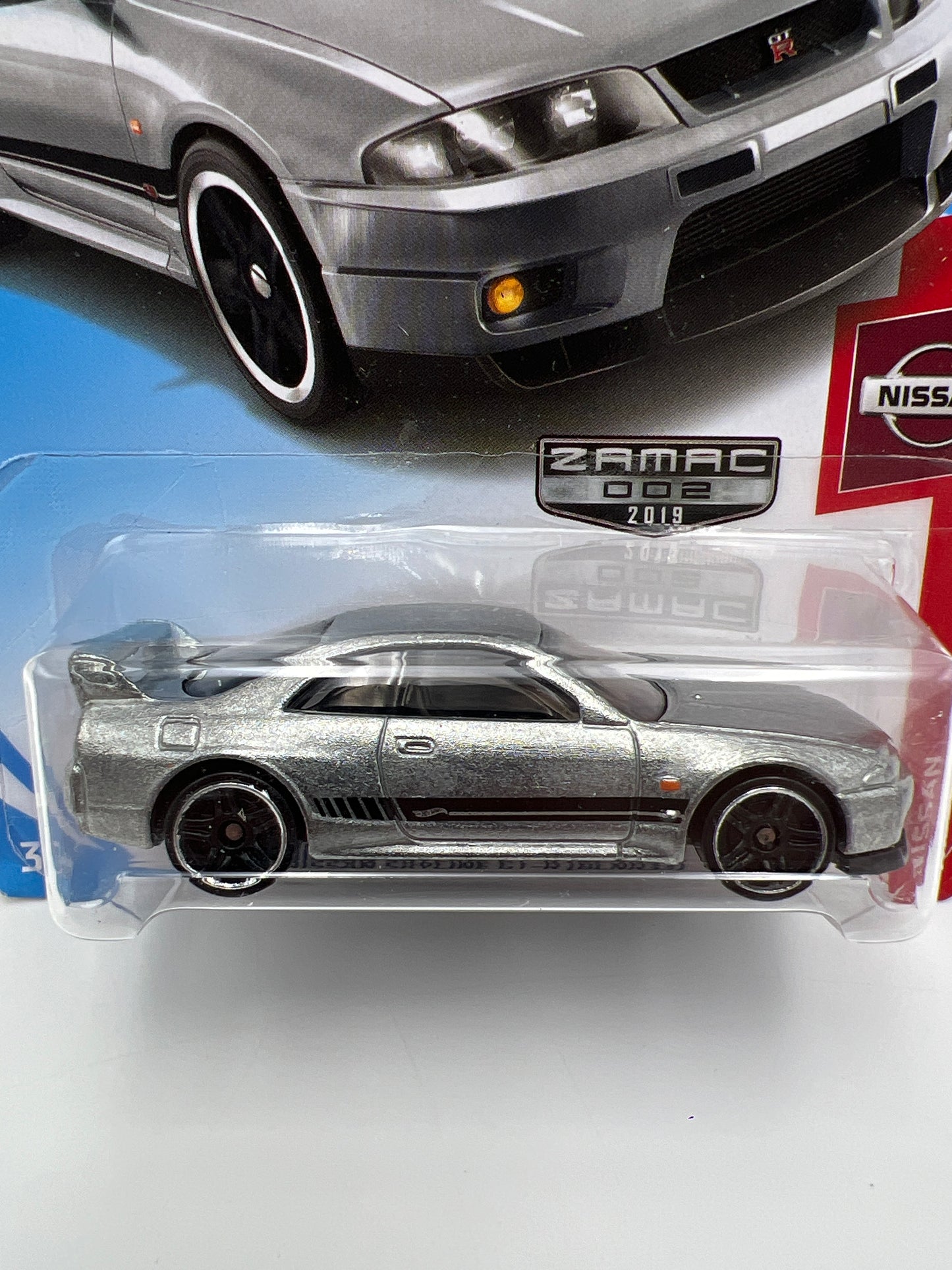 2019 Hot Wheels Walmart Zamac 2 #6 Nissan Skyline GT-R R33 BCNR33 W/Protector