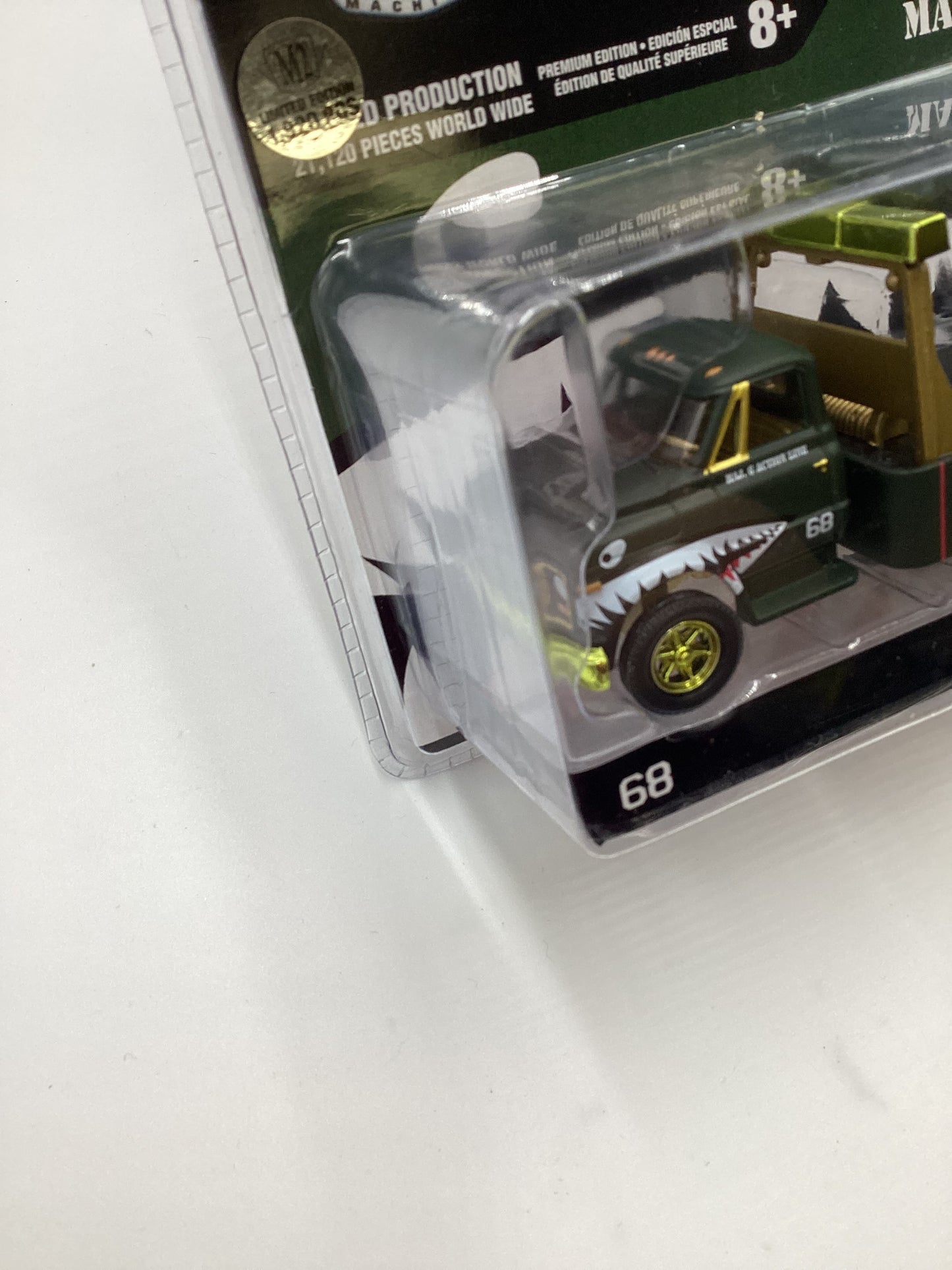 M2 Machines Maj G Action Line 1968 Chevrolet C60 Truck CHASE Green