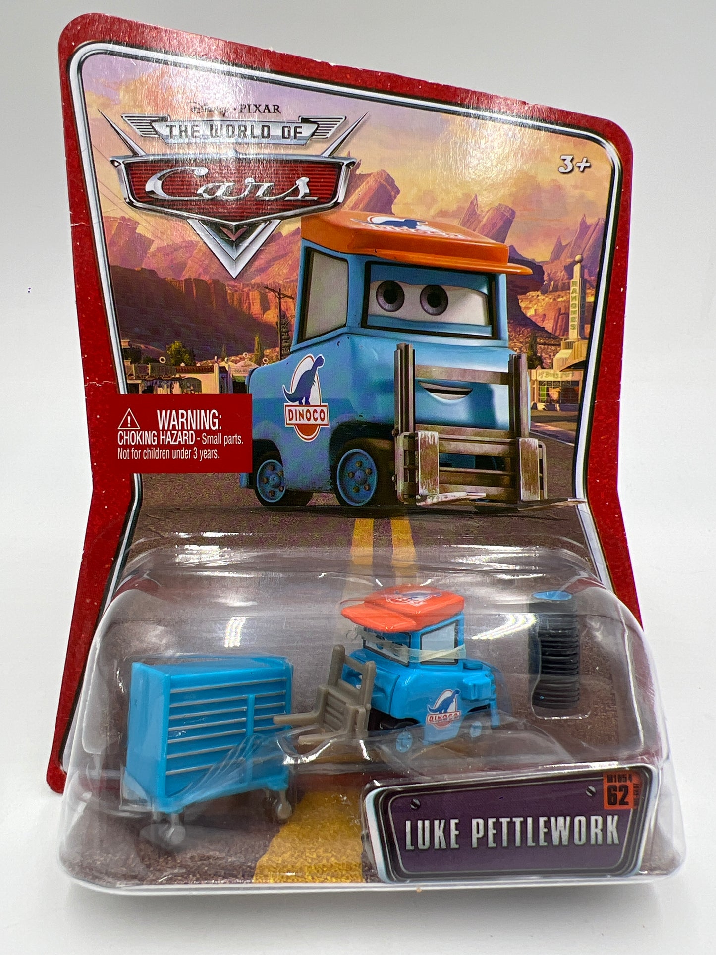 Disney Pixar The World Of Cars #62 Luke Pettlework 140G