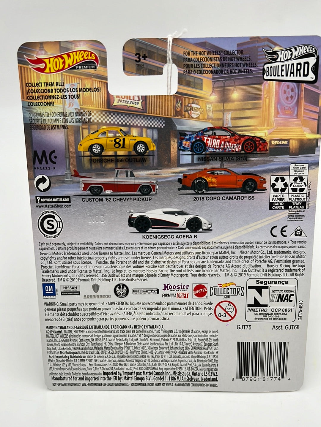 Hot Wheels Boulevard #7 Nissan Silvia (S15) Formula Drift