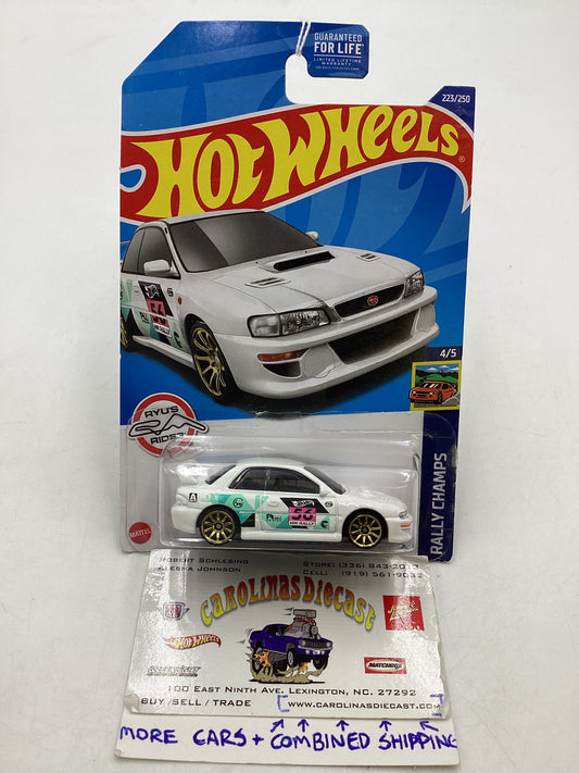 2022 Hot Wheels Treasure hunt #223 98 Subaru Impreza 22B-STI version