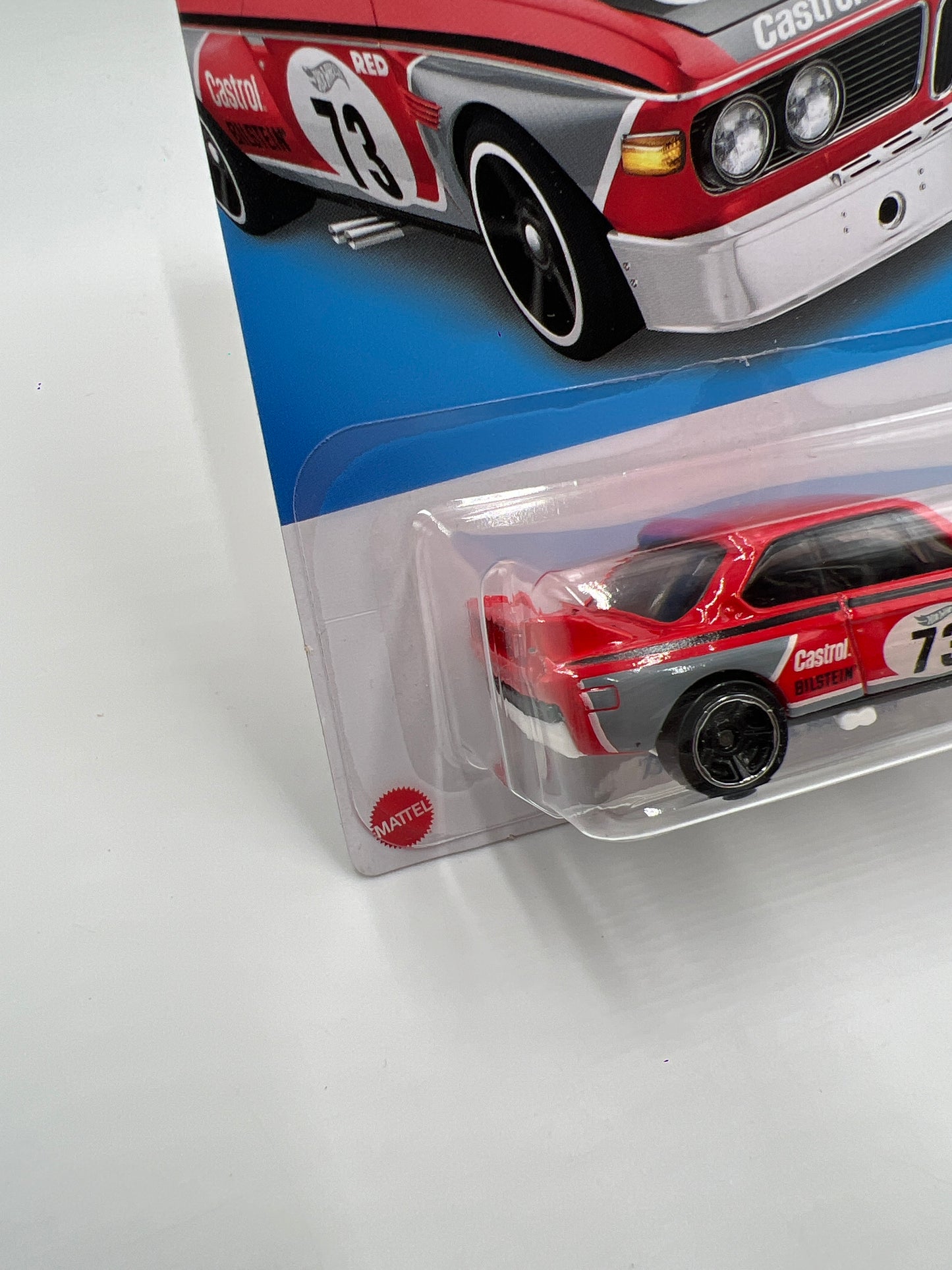 2022 Hot Wheels Target Exclusive Red Edition #34 73 BMW 3.0 CSL Race Car Red 145H