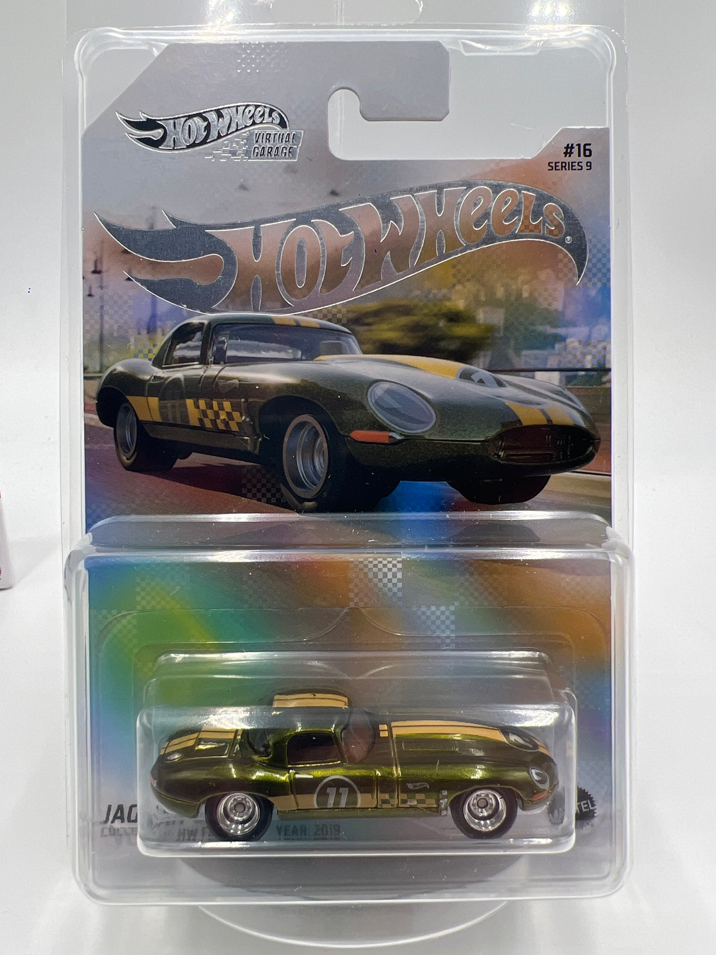 Hot Wheels NFTG Series 9 #16 Jaguar Lightweight E-Type Green