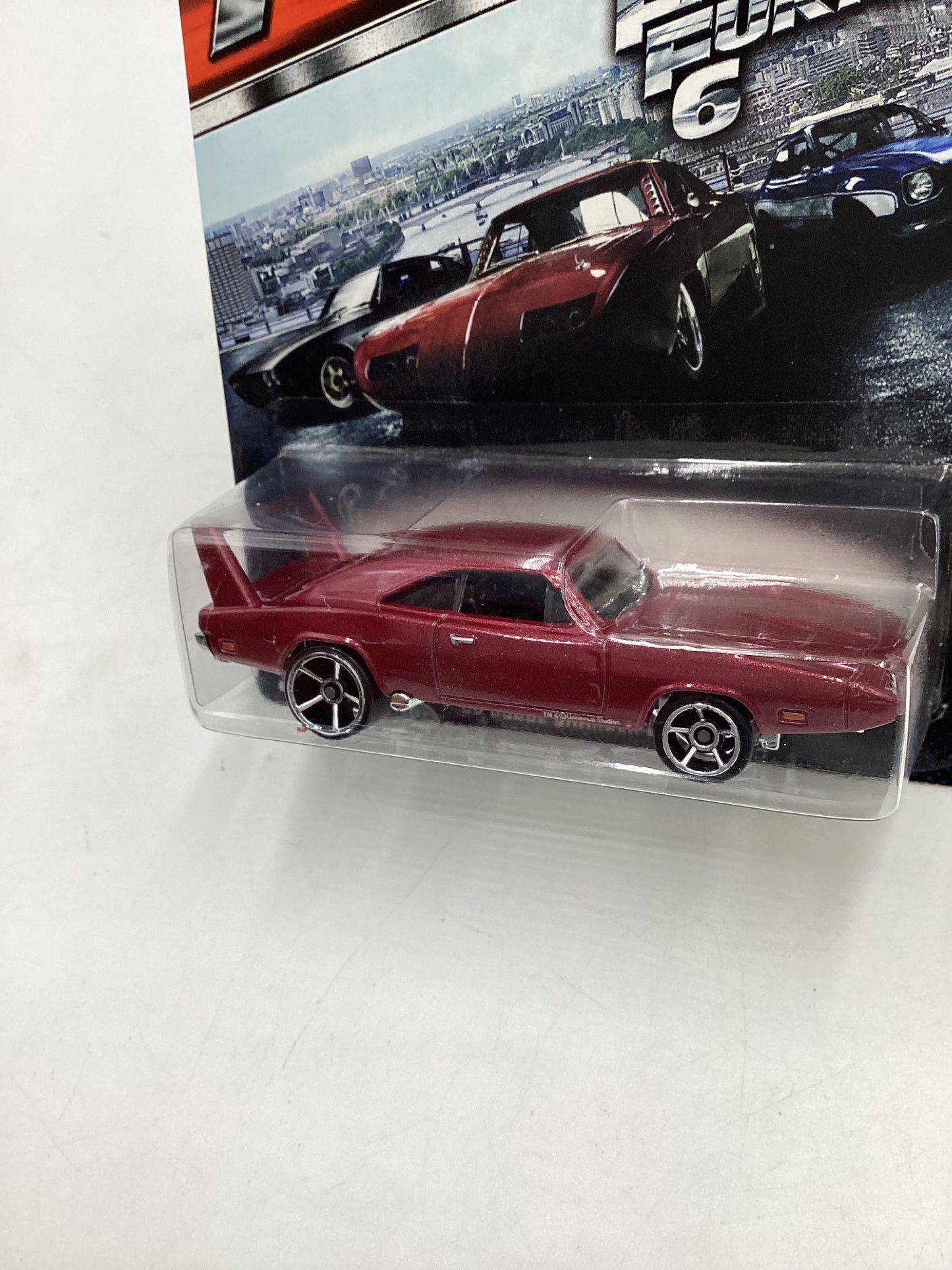 2014 Hot Wheels Fast & Furious 6 #1 69 Dodge Charger Daytona 69E