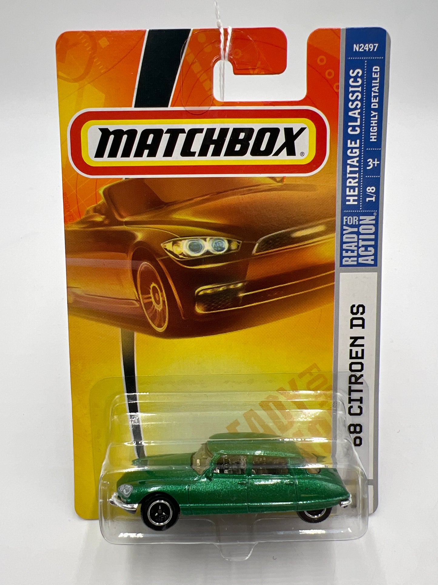 Matchbox #1 Heritage Classics 68 Citroen DS Green 68F