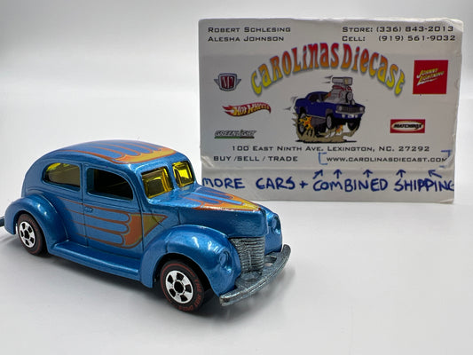 2011 Hot Wheels The Hot Ones CHASE Fat Fendered 40 Blue Loose