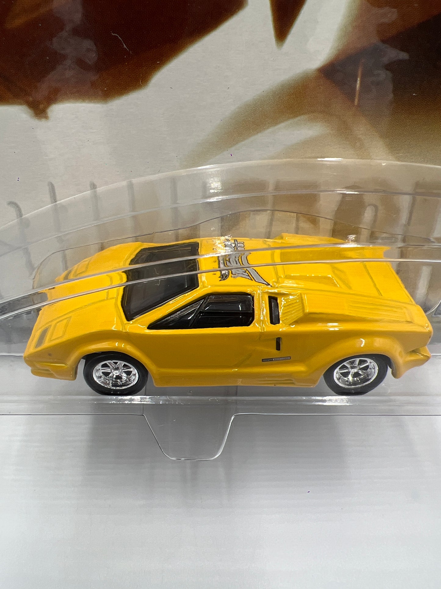 2002 Hot Wheels Auto Milestones Lamborghini Countach Yellow SR