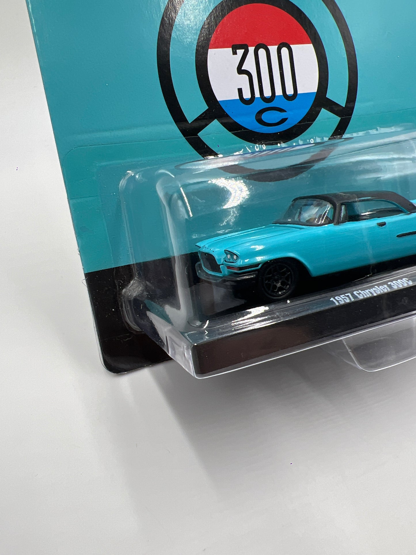 M2 Machines Auto-Drivers 1957 Chrysler 300C Blue R119 192C
