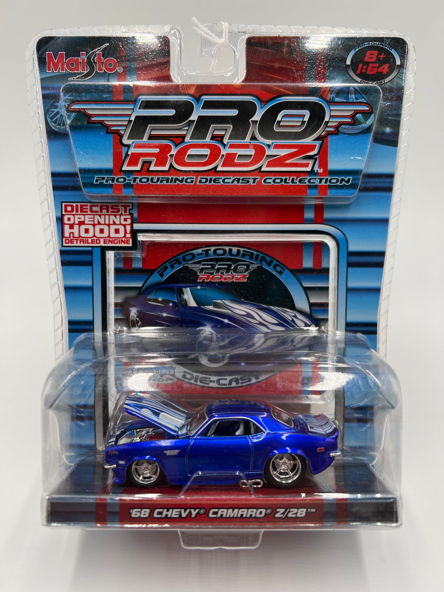 Maisto Pro Rodz Pro-Touring 68 Chevy Camaro Z/28 Blue 216A