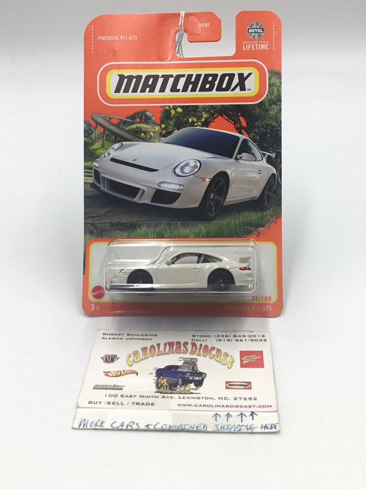 2024 matchbox #73 Porsche 911 GT3 LL1