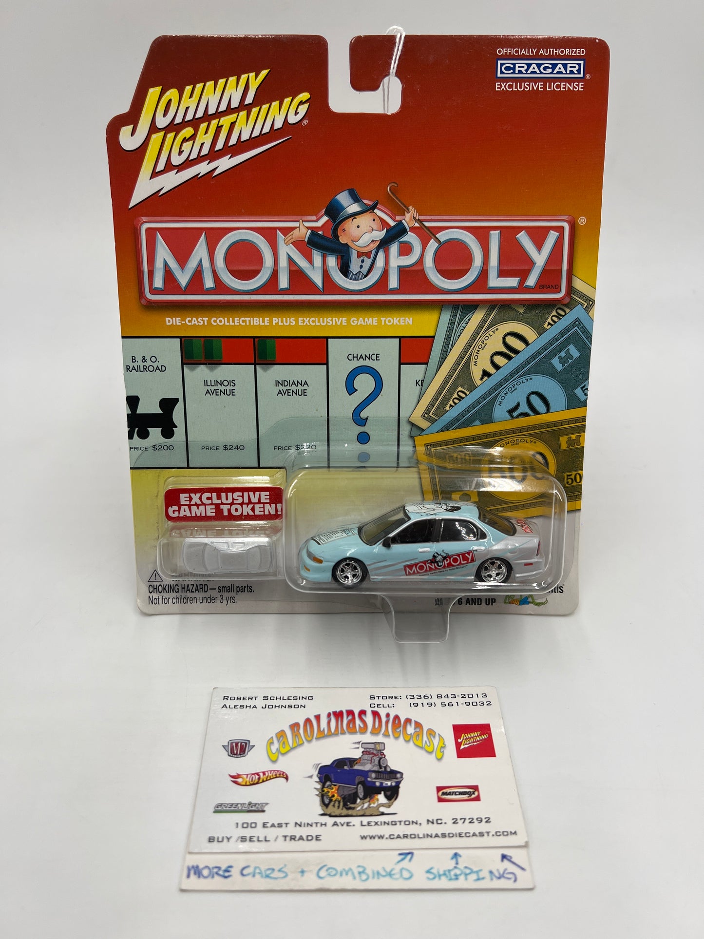 Johnny Lightning Monopoly 94 Honda Accord 188F