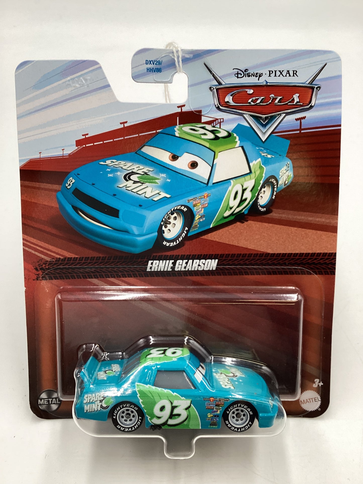 2024 Pixar Cars Ernie Gearson #93 Spare Mint 137G