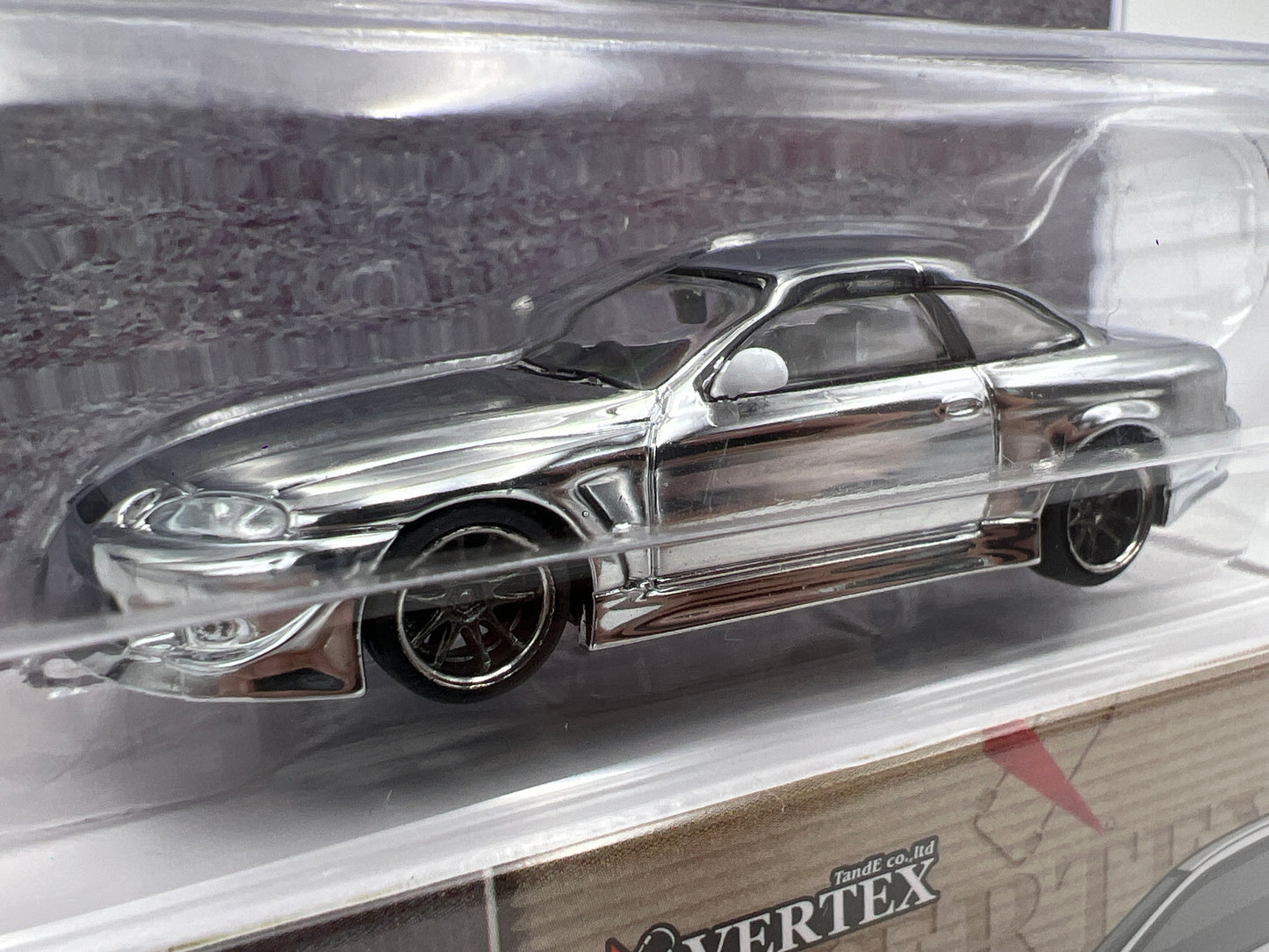 Tarmac Works Mijo Exclusives CHASE VERTEX Toyota Soarer JZZ30 Chrome