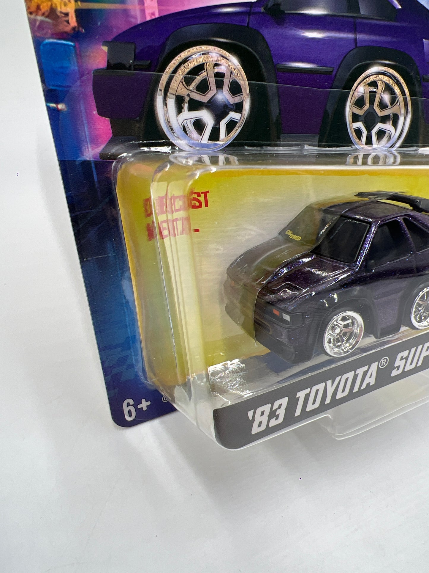 2025 MGA Car Tuned JDM Series 3 #3 83 Toyota Supra Purple