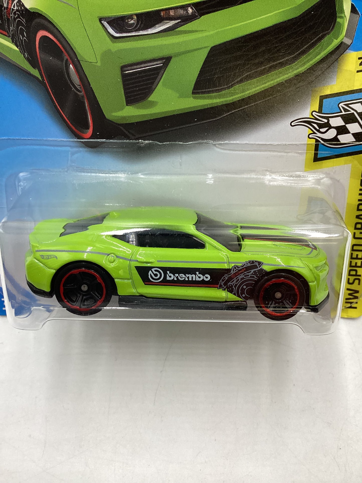 2019 Hot Wheels #26 Green 18 Camaro SS 7F