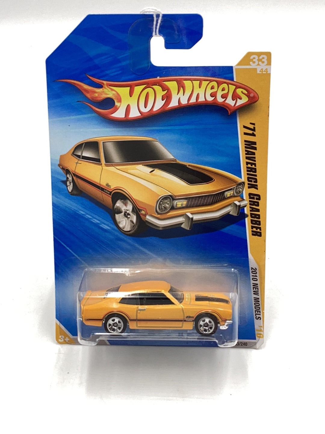 2010 Hot Wheels new models #33 71 Maverick Grabber yellow 28F