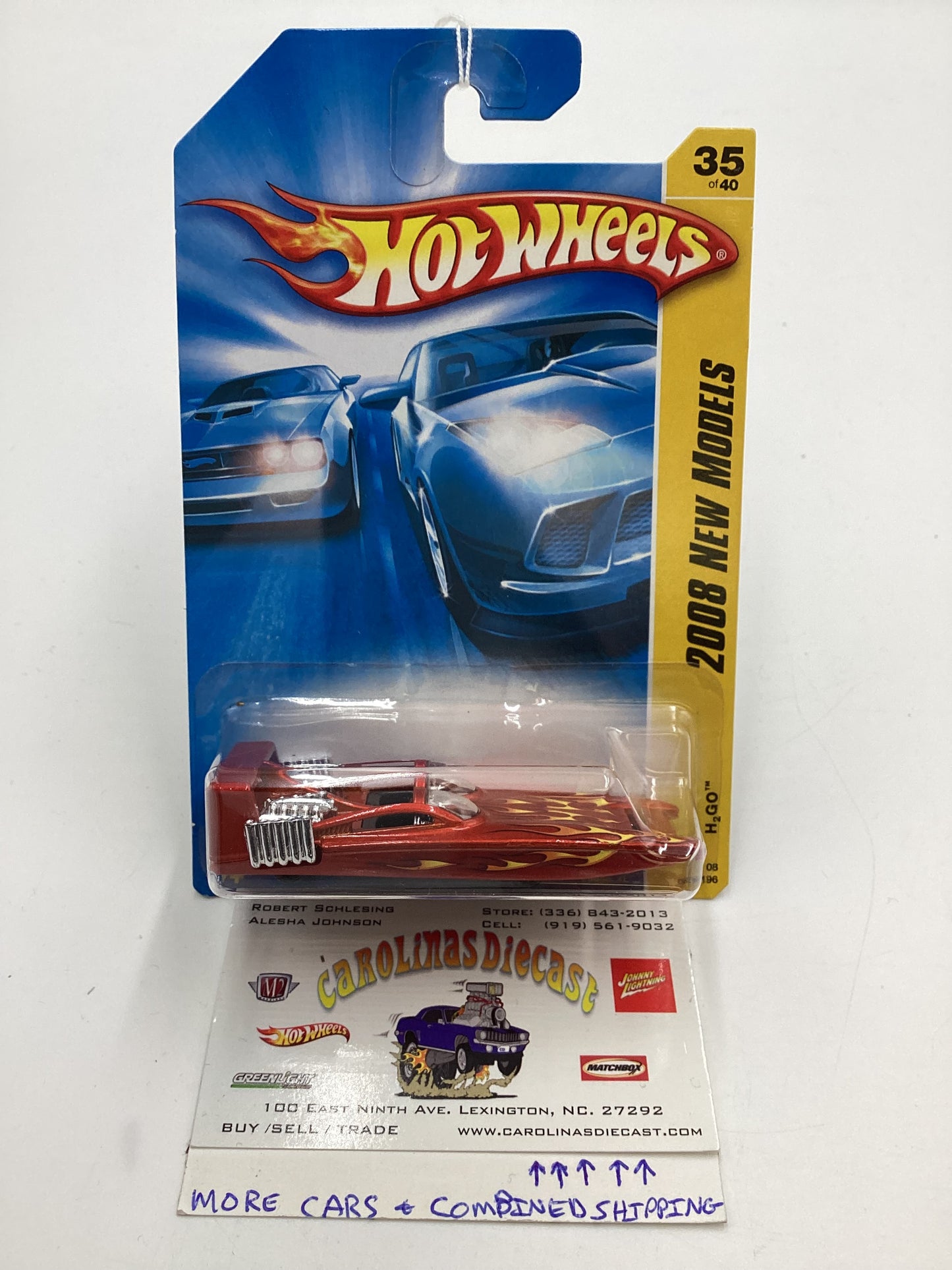 2008 Hot Wheels New Models #35 H2Go Orange BB3