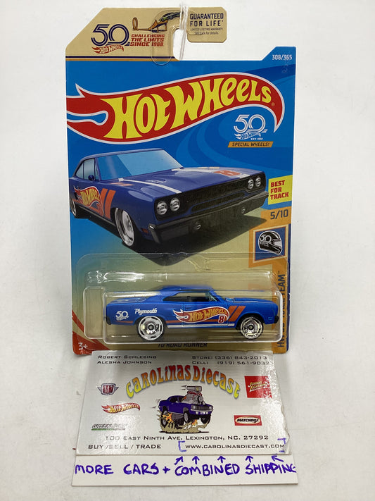 2018 Hot Wheels #308 70 Road Runner 45B