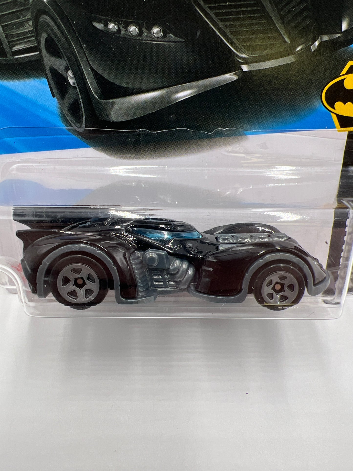 2025 Hot Wheels L Case Batman #54 Batman Arkham Asylum Batmobile Black 118D