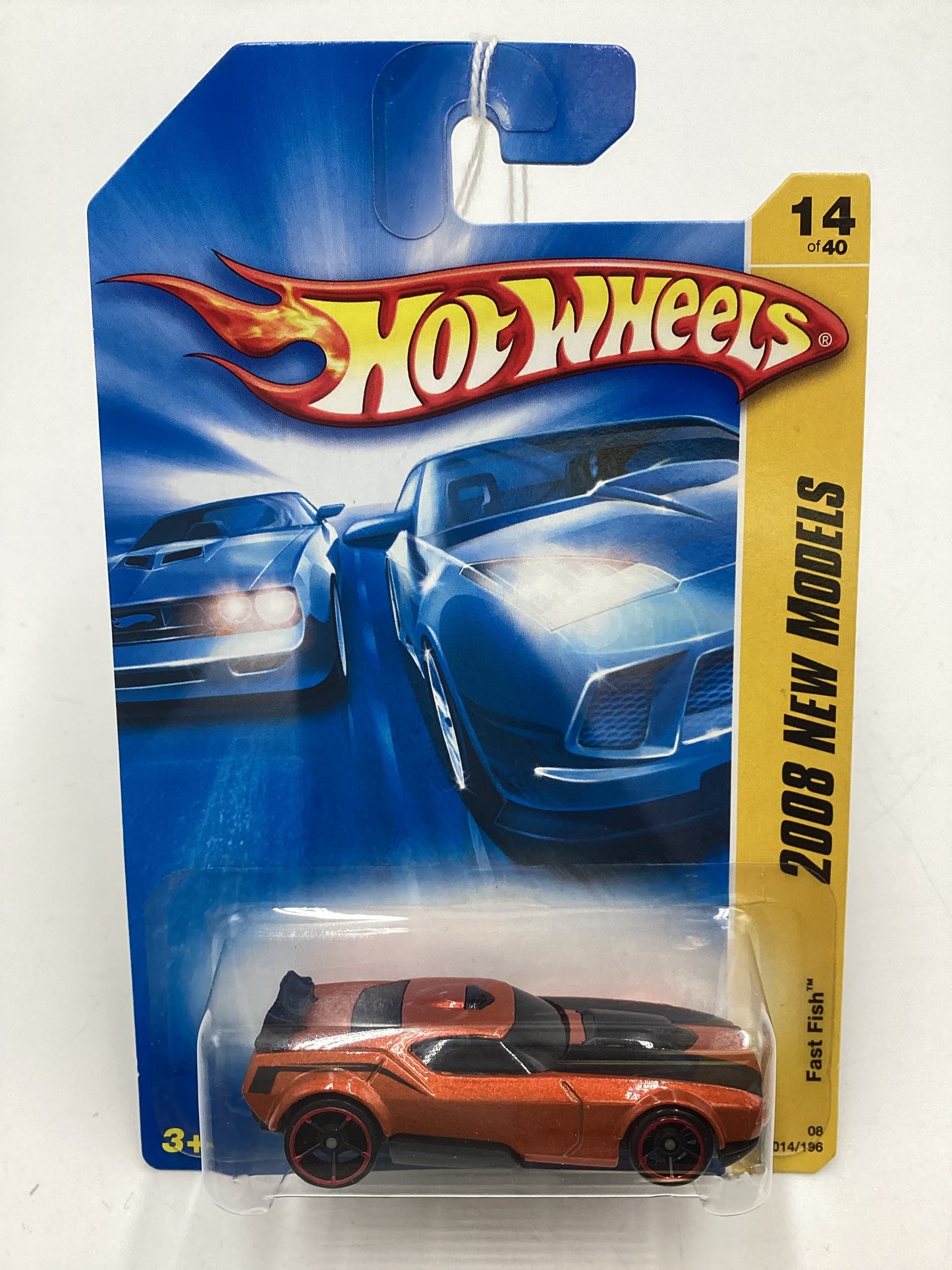 2008 Hot Wheels New Models #14 Fast Fish Orange BB6