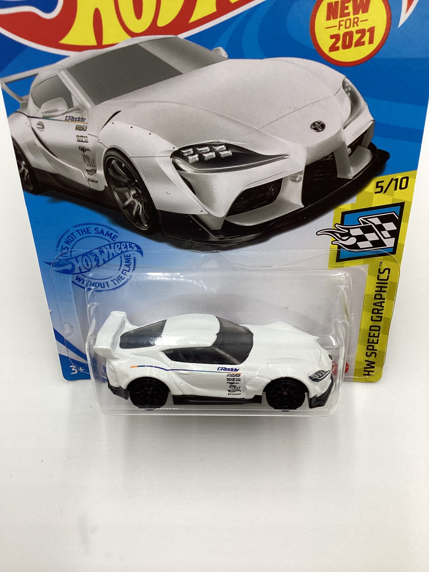 2021 Hot Wheels #178 20 Toyota GR Supra White 94B