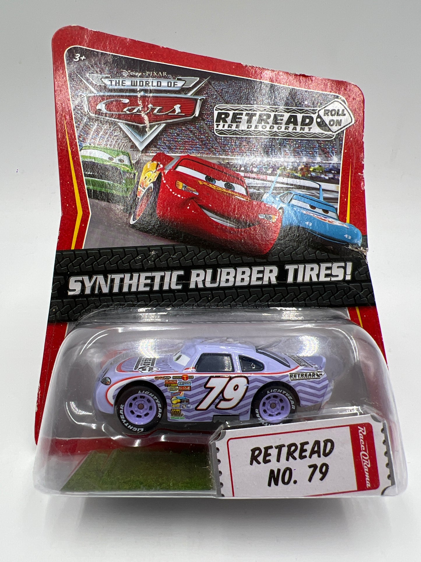 Disney Pixar The World Of Cars Rubber Tires Retread No 79 141G