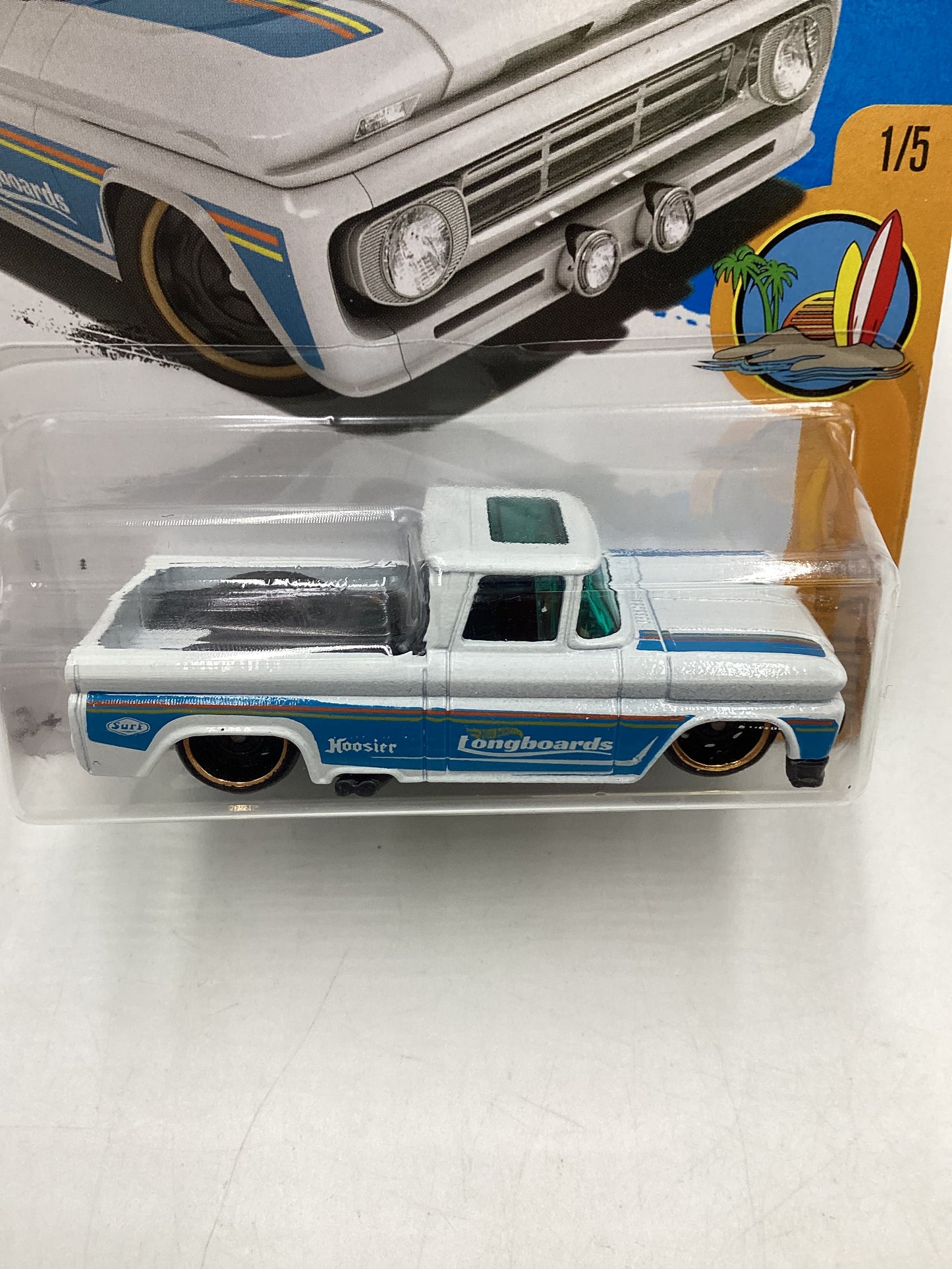 2017 Hot wheels #348 Custom 62 Chevy Pickup 15C