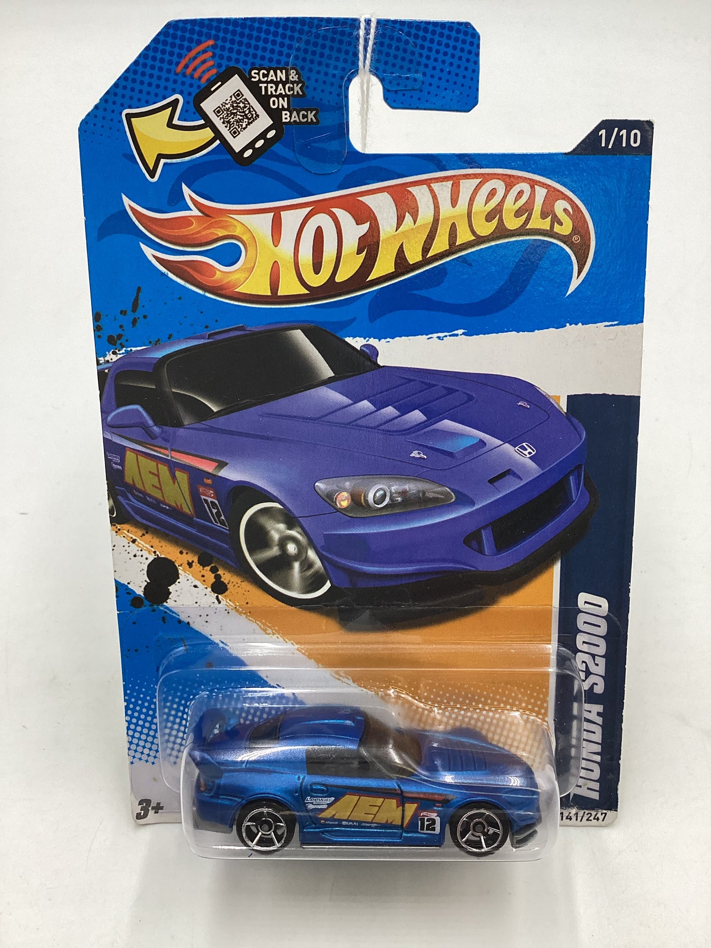 2012 Hot wheels HW Performance #141 Honda S2000 Blue