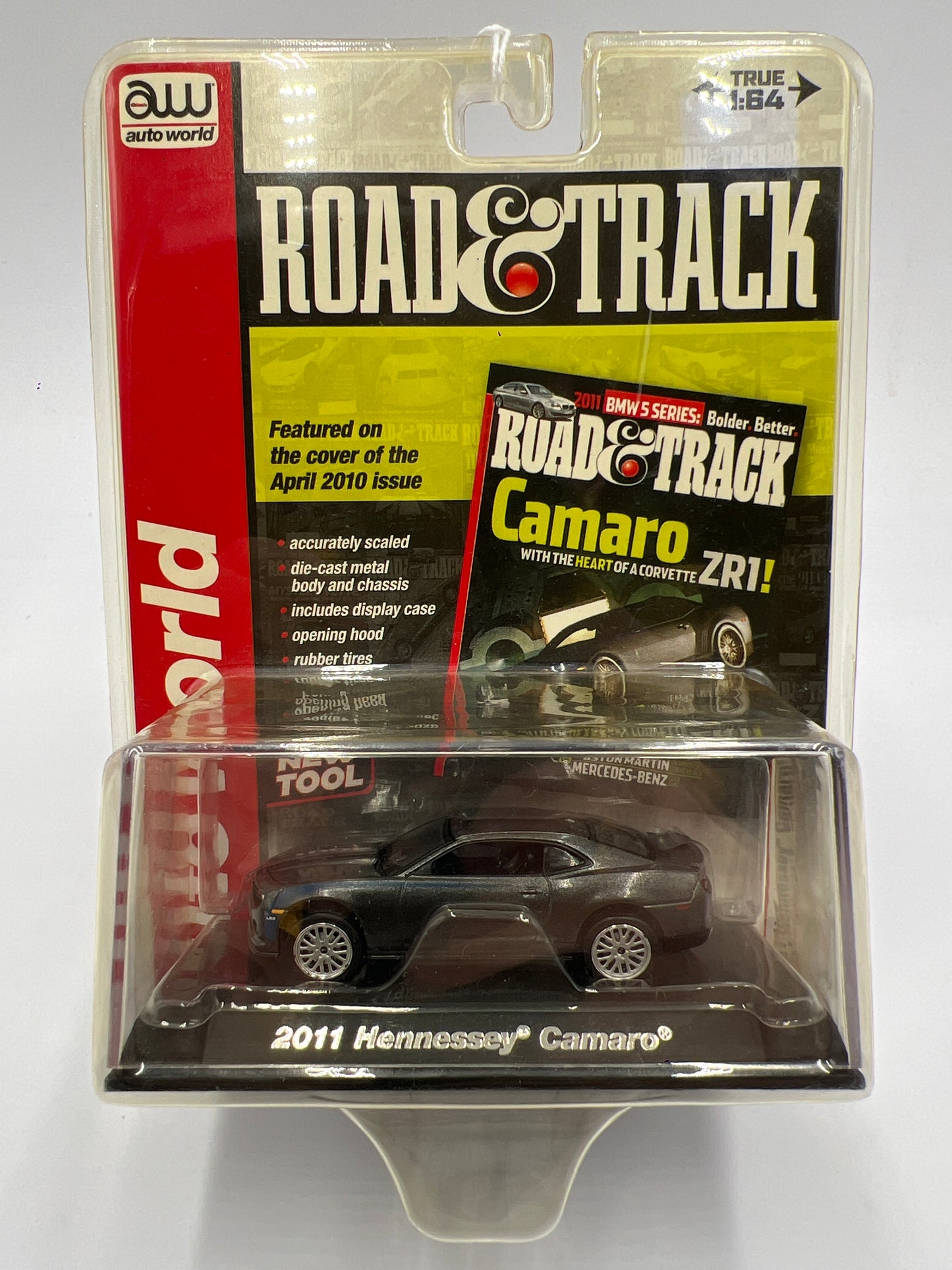 Auto World Road & Track #3 2011 Hennessey Camaro Gray 186B