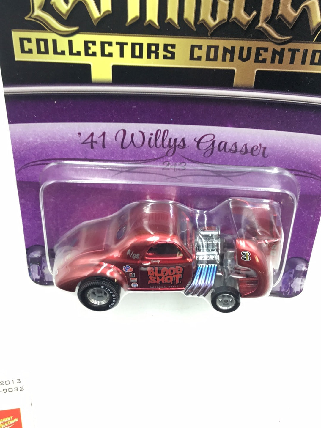 Hot Wheels 1941 Willys Gasser 34nd annual Los Angeles collectors Convention  #3023 of 6700 with protector