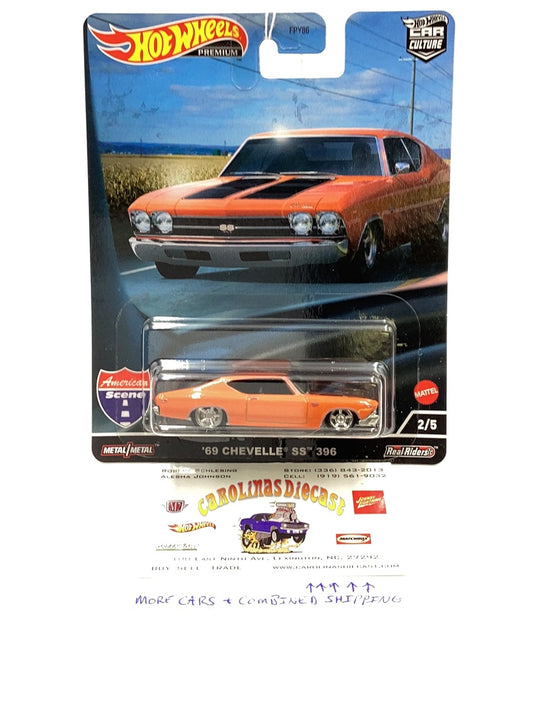 Hot wheels American Scene 2/5 69 Chevelle SS 396 244R