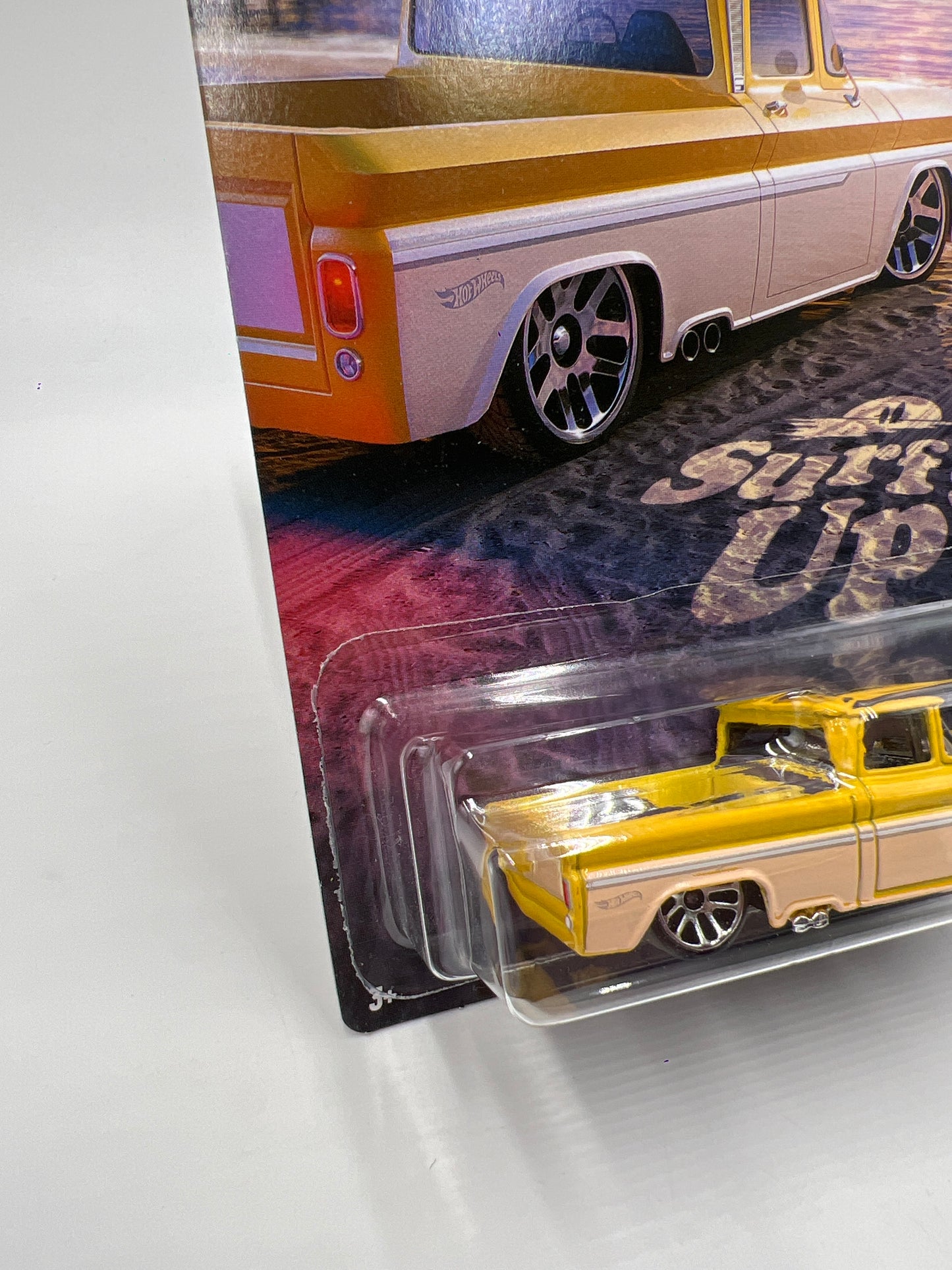 2025 HW Silver Series Surfs Up #1 Custom 62 Chevy Pickup Yellow 155C