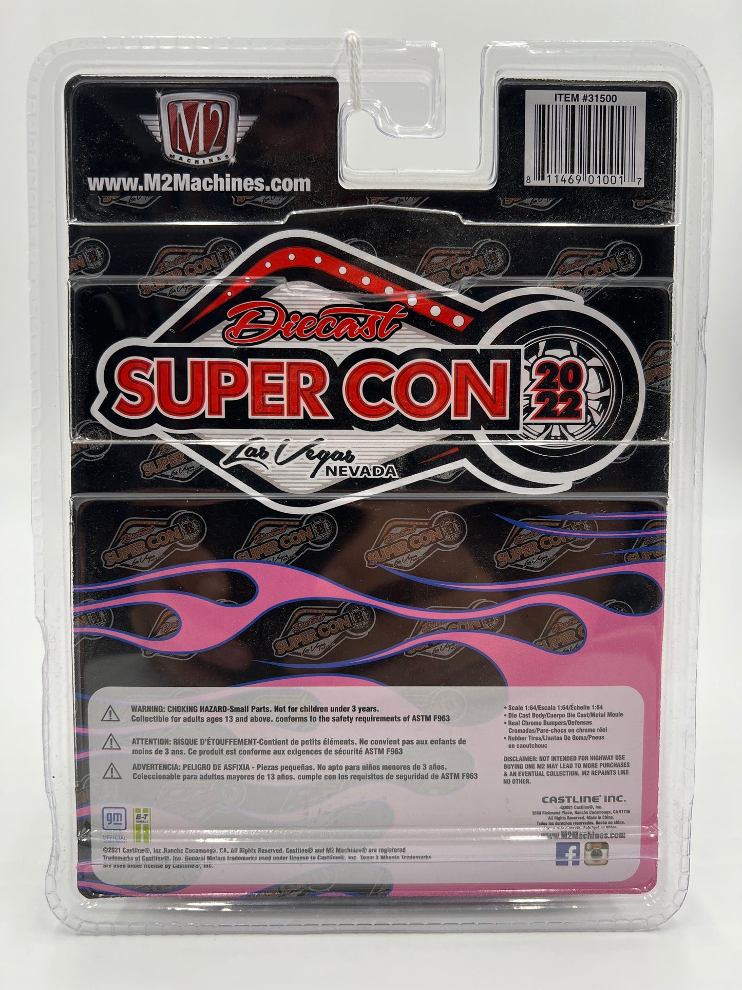 2022 M2 Machines Diecast Super Con Las Vegas DCS06 1979 Chevrolet Silverado 1/3600