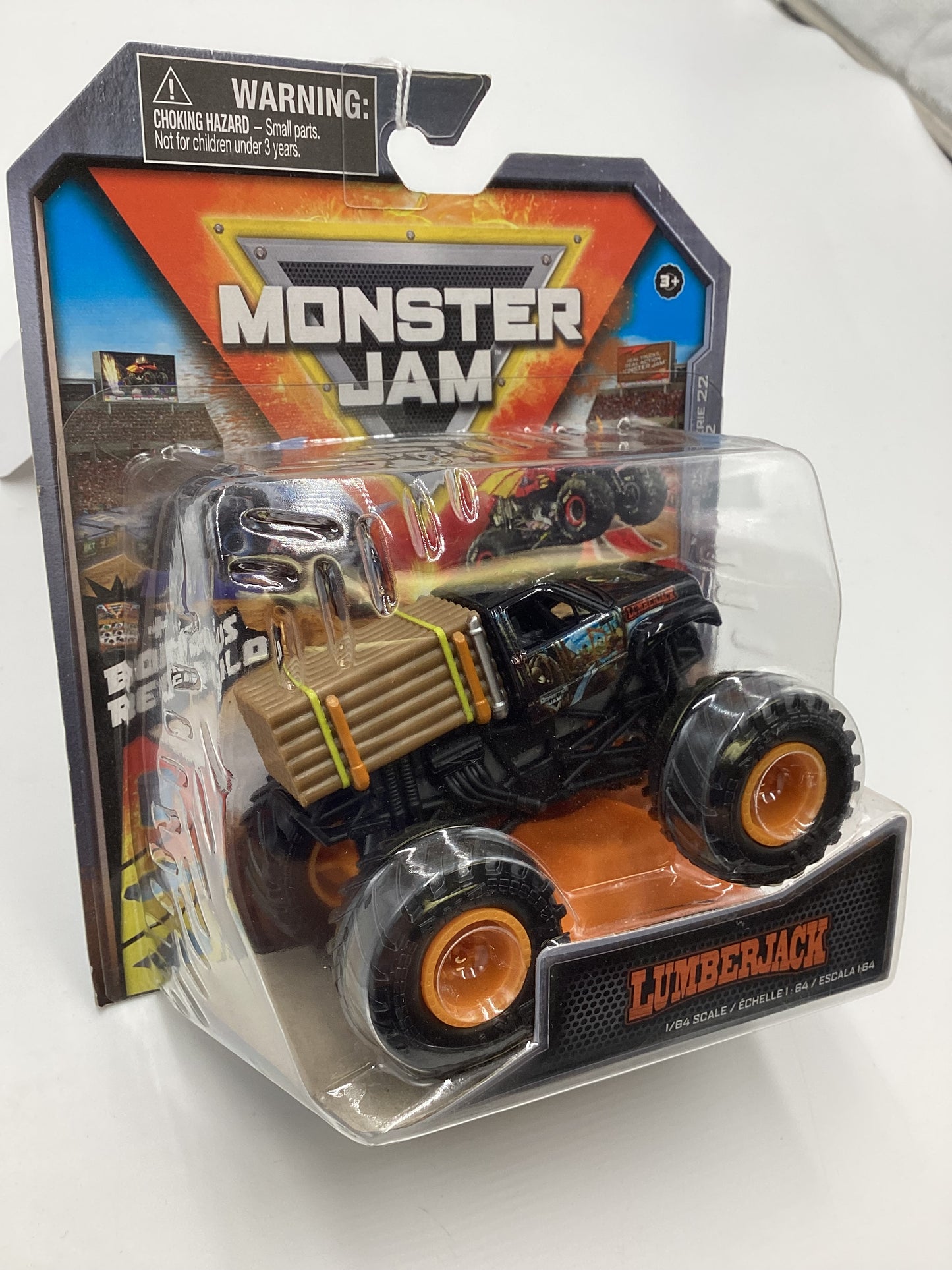 2022 Monster Jam Series 22 Lumberjack Black 127D