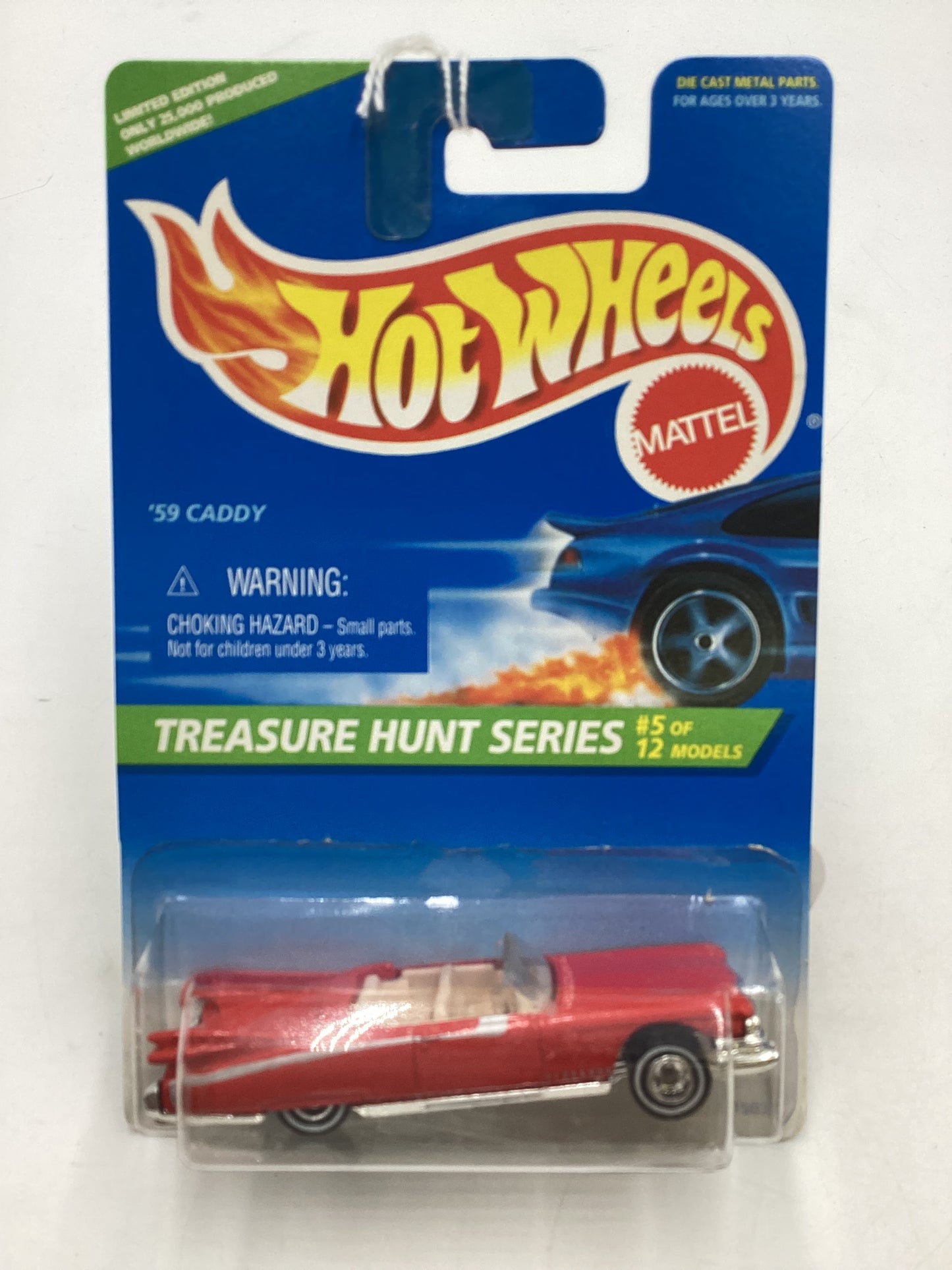 1996 Hot Wheels Treasure Hunt 5/12 59 Caddy #432 273E