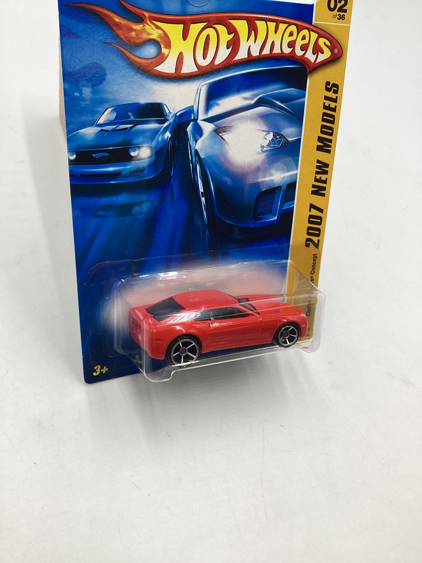 2007 Hot wheels New Models #002 Chevy Camaro Concept Red 17H