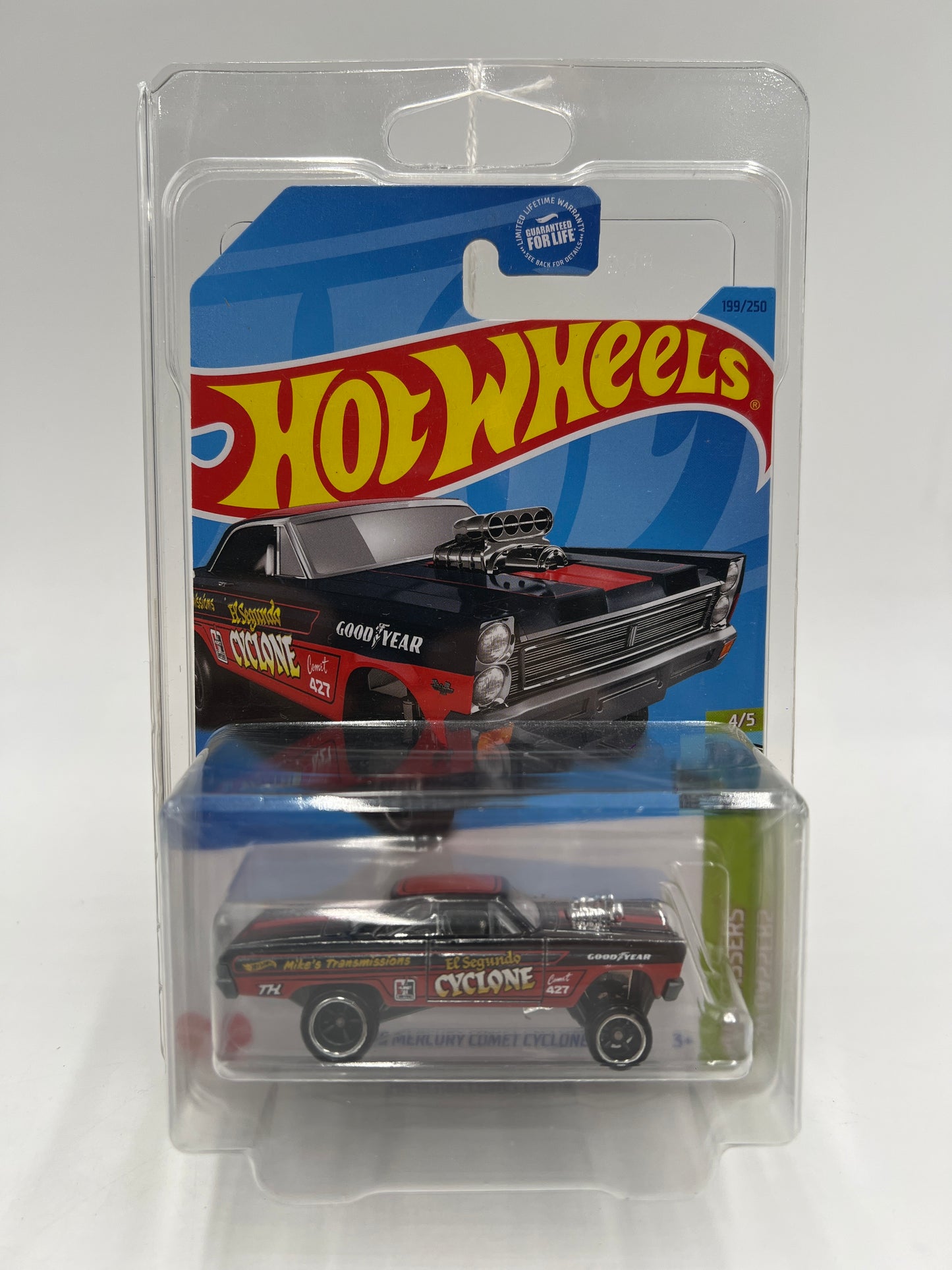 2023 Hot Wheels Super Treasure Hunt #199 65 Mercury Comet Cyclone W/Protector