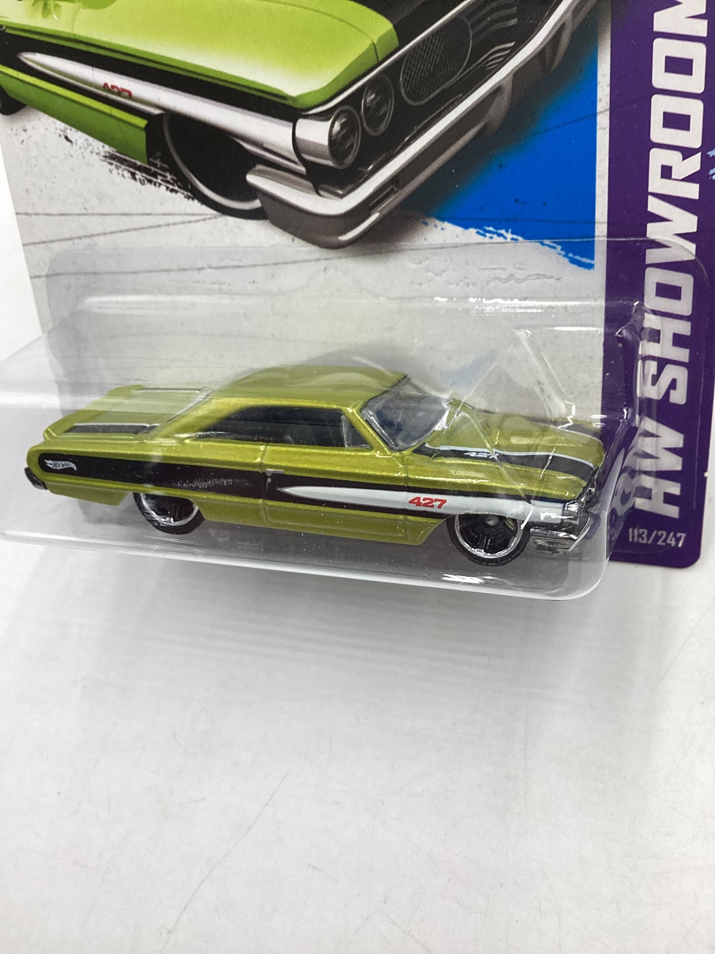 2013 Hot Wheels Kmart Exclusive #113 Custom 64 Galaxie 500 Green 237A