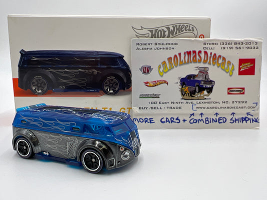 Hot Wheels iD Speed Rigs Series 2 #1 Volkswagen T1- GTR Blue Opened