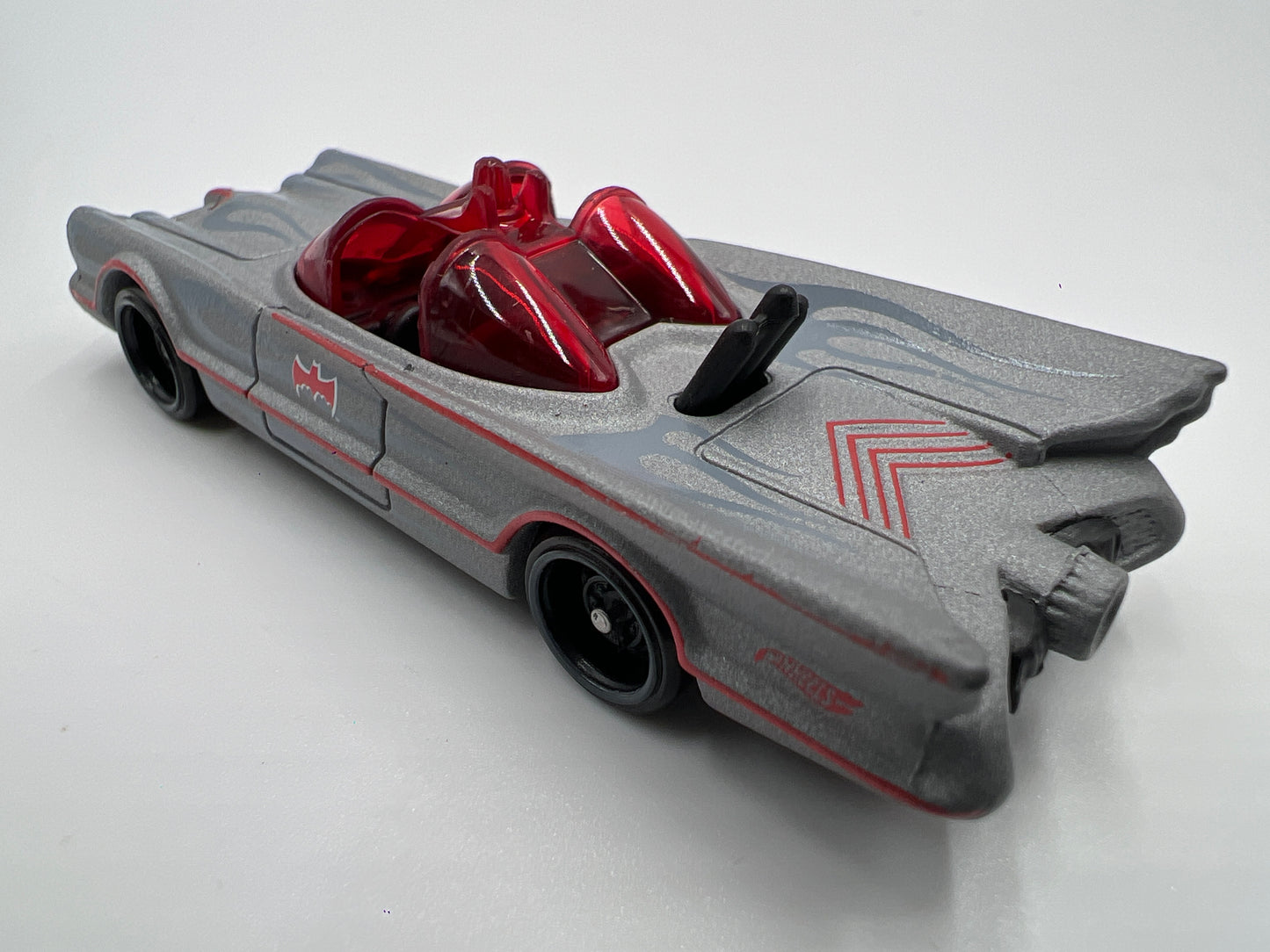 Hot Wheels 1/64 TV Series Batmobile Matte Primer Gray Loose