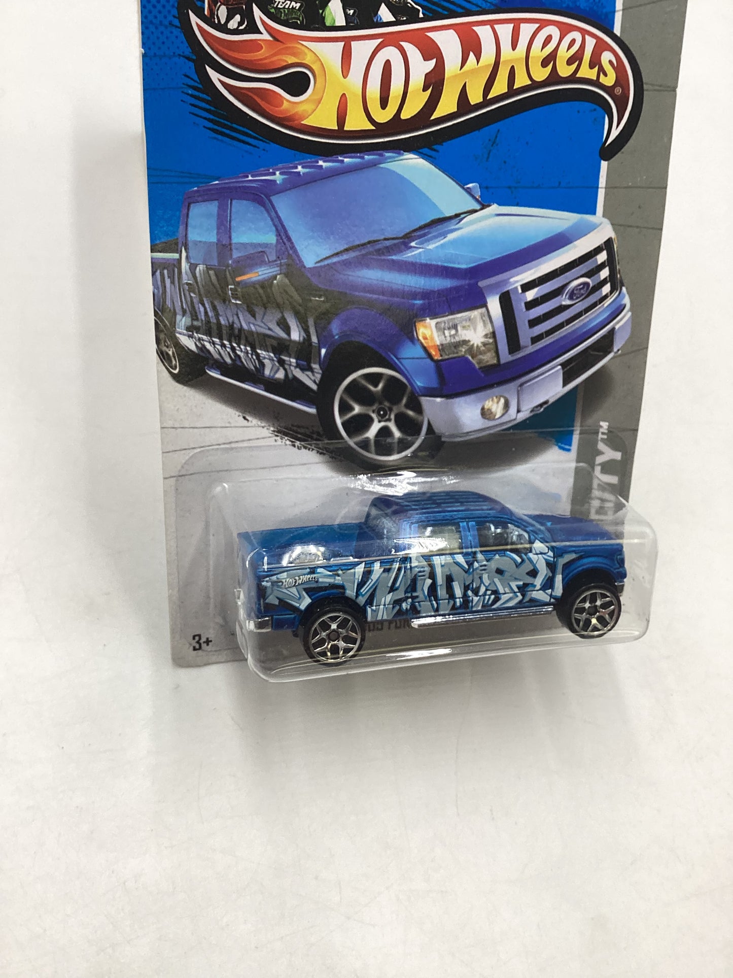 2013 Hot Wheels #38 2009 Ford F-150 Blue 28C