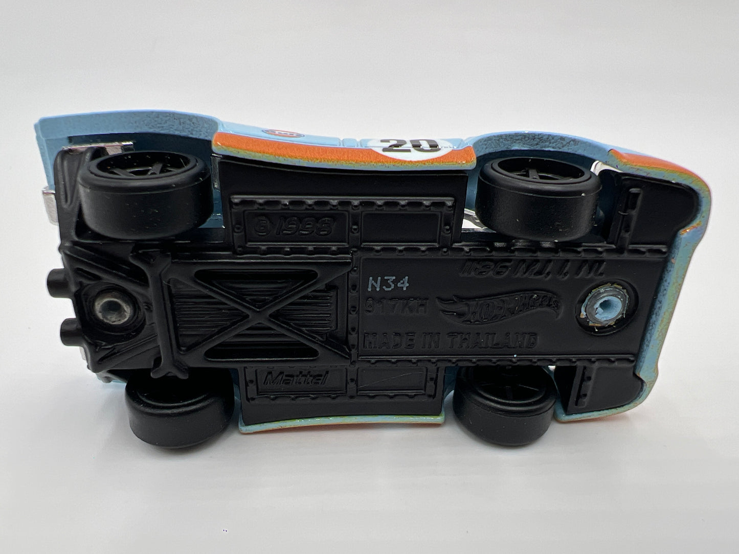 Hot Wheels 1/64 Premium Diorama Set Porsche 917K Gulf Blue Loose